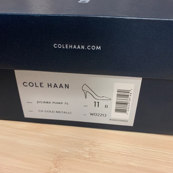 Cole Haan Air Juliana Gold Pumps - Size 11 - NiB - Picture 10 of 10